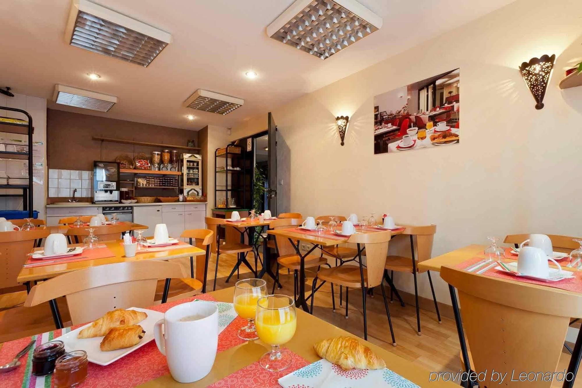 Appart'Hotel Laureades Clermont-Ferrand Centre Jaude Restaurang bild